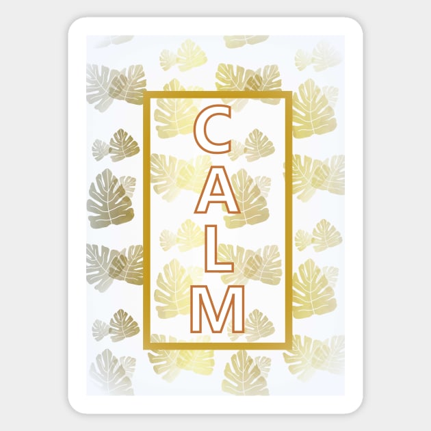 Calm Sticker by SartorisArt1